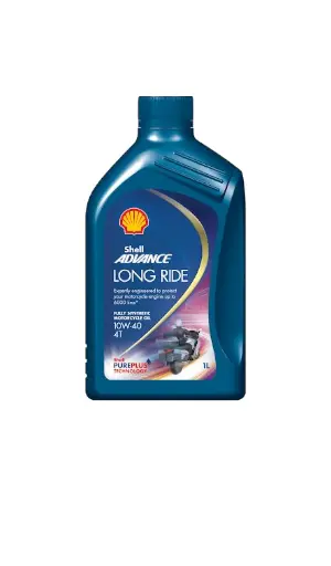 Shell Advance Long Ride 10w -40 Fully Synthetic