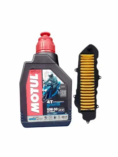 Aprilla Scooter Engine oil with Air filter